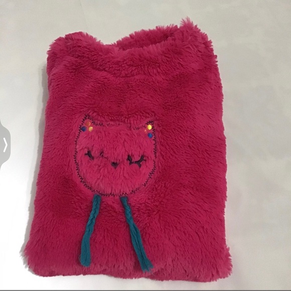 Baby Girl Fuzzy Fleece Nightgown Size 6 month - K309 - Picture 6 of 10